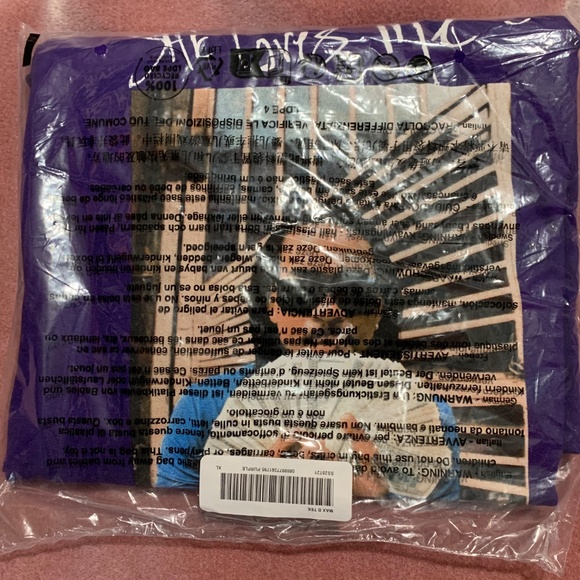 Supreme Max B T-Shirt Purple Size XL - Picture 4 of 7